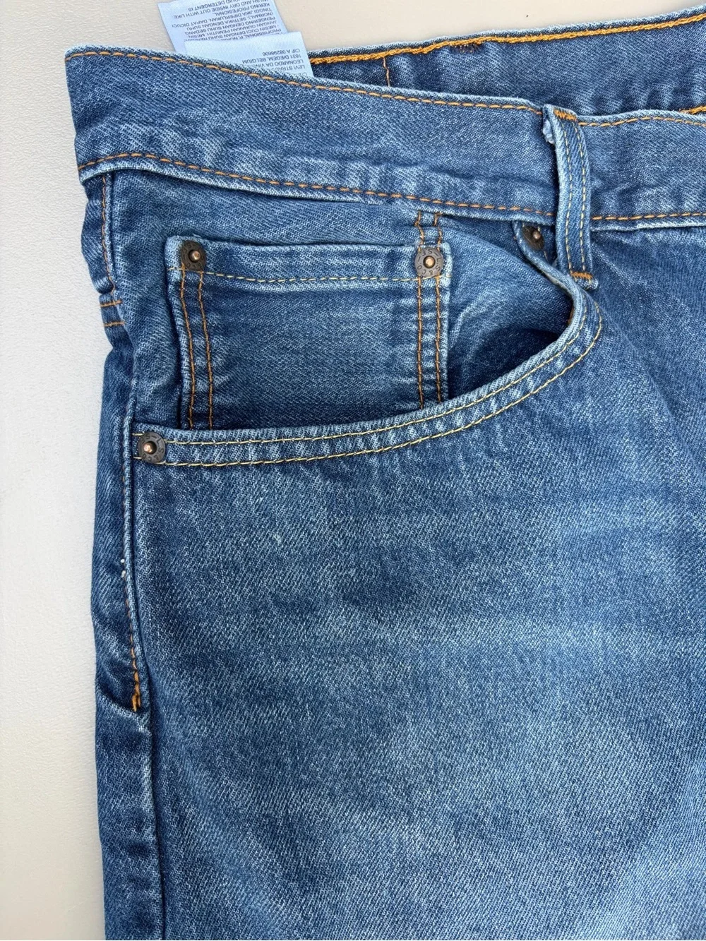 Levi's 569 jorts Blue Denim Jean Shorts - Mid Wash 40